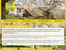 Tablet Screenshot of groepsverblijf.nl